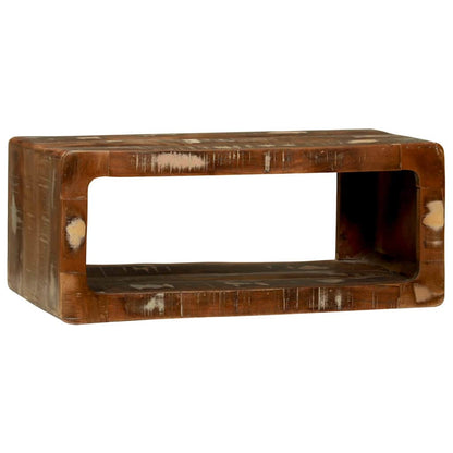 Mobile TV Multicolore Legno massello di recupero