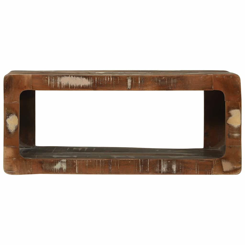 Mobile TV Multicolore Legno massello di recupero