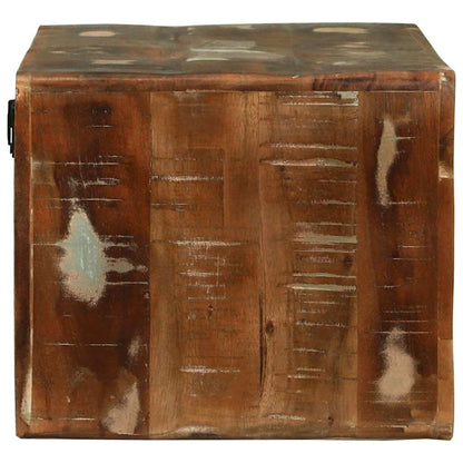 Mobile TV Multicolore Legno massello di recupero