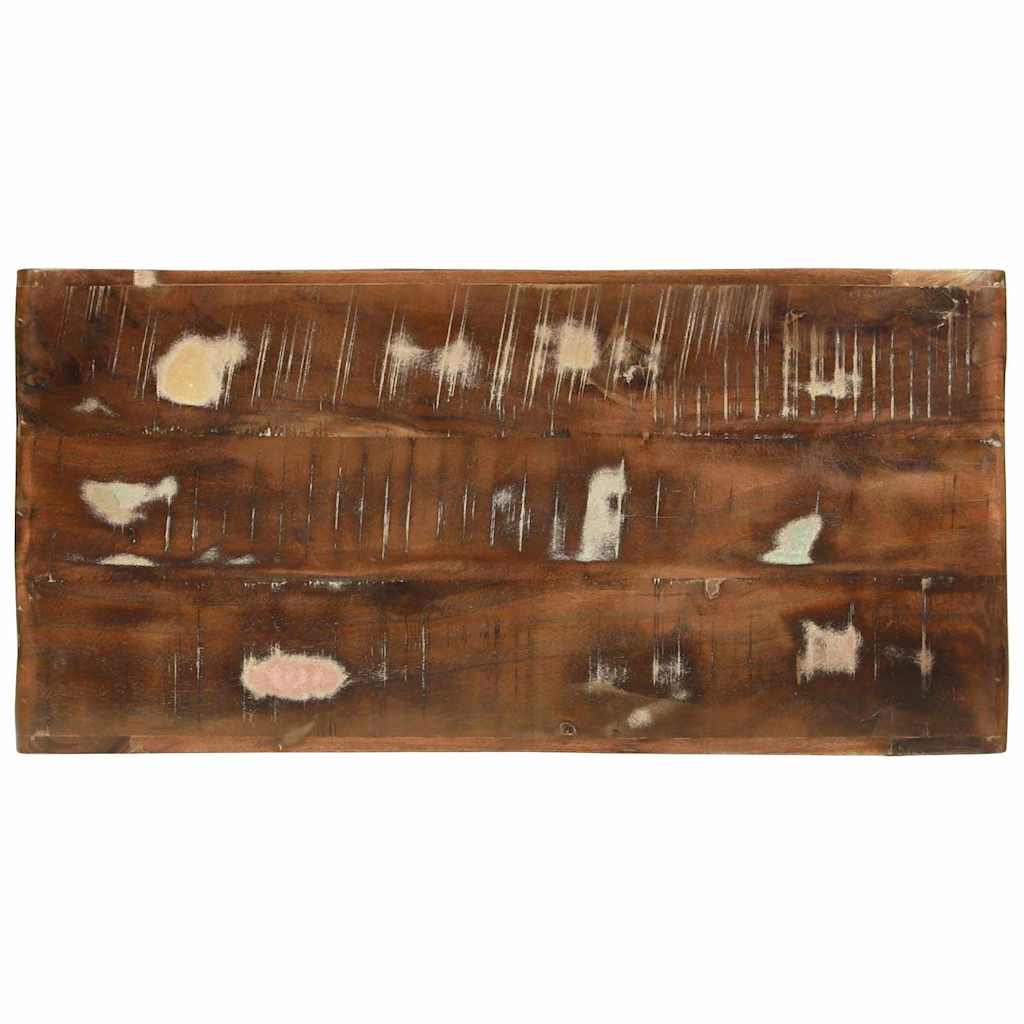 Mobile TV Multicolore Legno massello di recupero