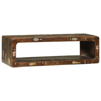 Mobile TV Multicolore Legno massello di recupero