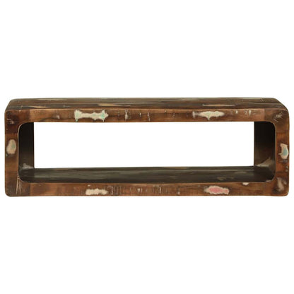 Mobile TV Multicolore Legno massello di recupero