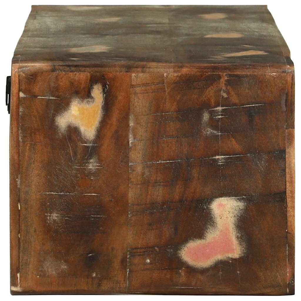 Mobile TV Multicolore Legno massello di recupero