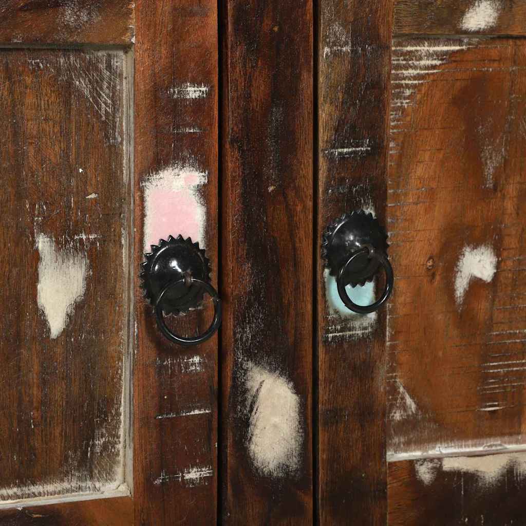 Tavolino da salotto Multicolore Legno Recuperato Massello | homemem39