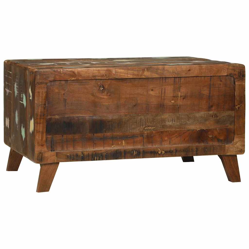 Tavolino da salotto Multicolore Legno Recuperato Massello | homemem39