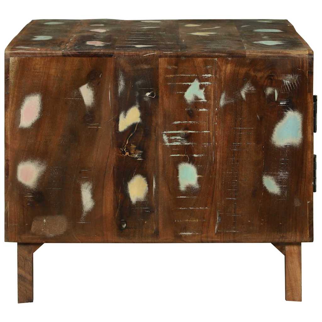 Tavolino da salotto Multicolore Legno Recuperato Massello | homemem39
