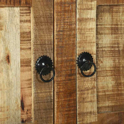 Tavolino da salotto Marrone Legno di mango massello | homemem39