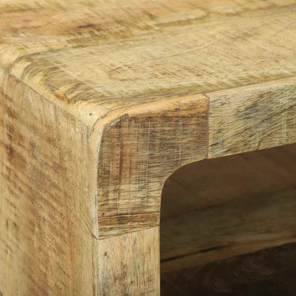 Mobile TV Marrone 80 x 32 x 36 cm Legno massello di mango