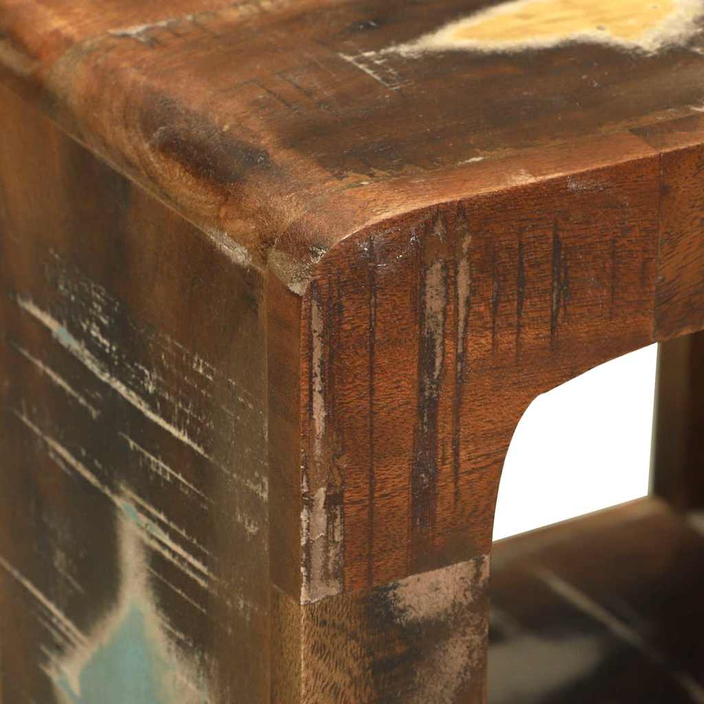 Mobile TV Multicolore Legno massello di recupero