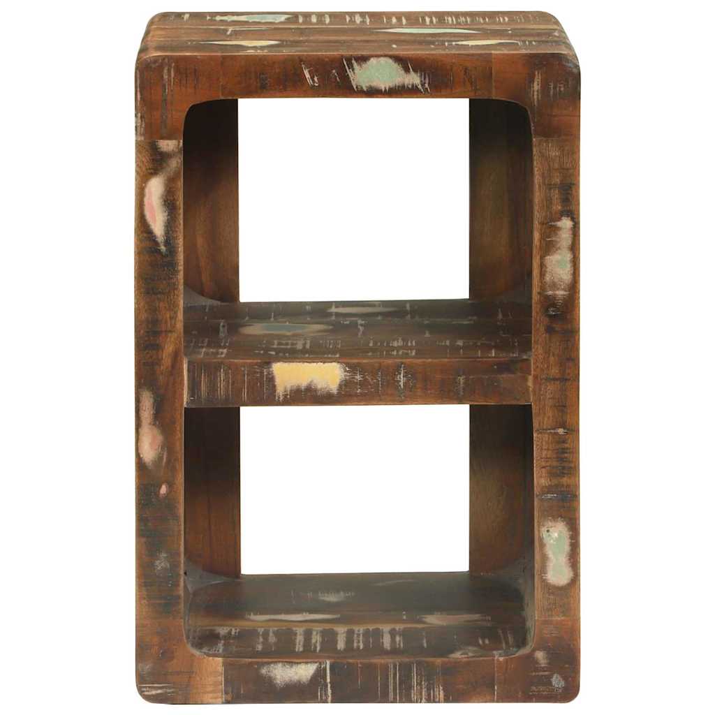 Mobile TV Multicolore Legno massello di recupero