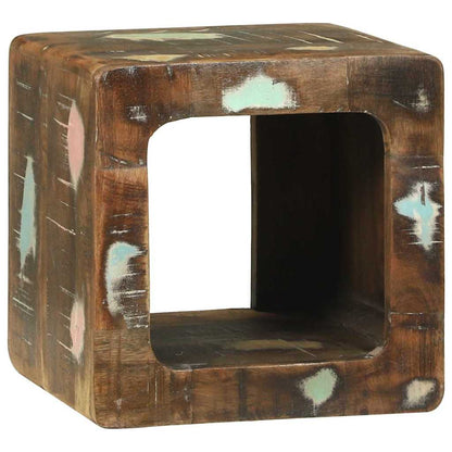 Unità TV 2 pcs Multicolore legno massello di riciclo
