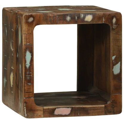 Unità TV 2 pcs Multicolore legno massello di riciclo