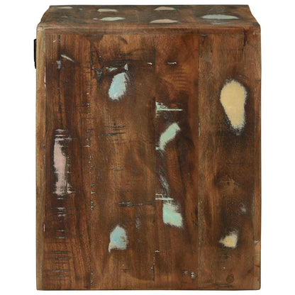 Unità TV 2 pcs Multicolore legno massello di riciclo