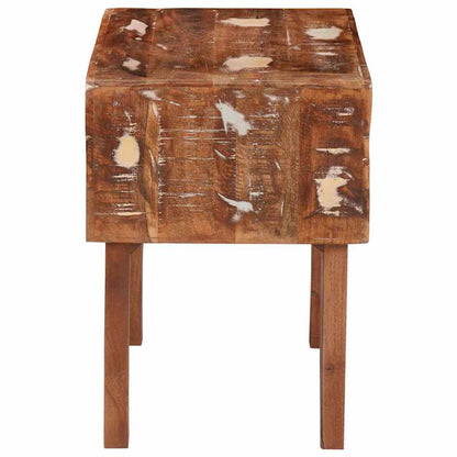 Tavoli da Fine Multicolore legno massello di riciclo