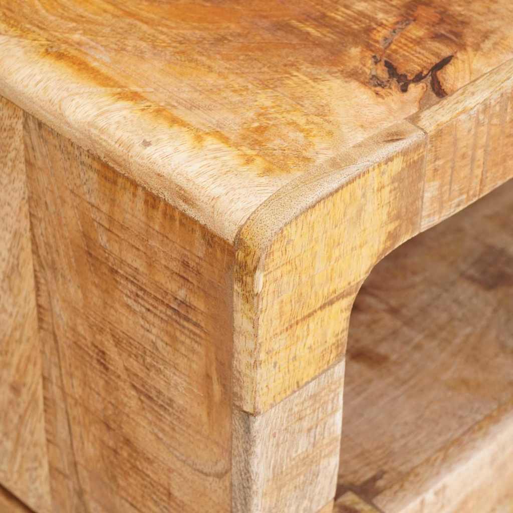 Tavoli da Fine Marrone 40 x 40 x 49 cm legno massello di mango