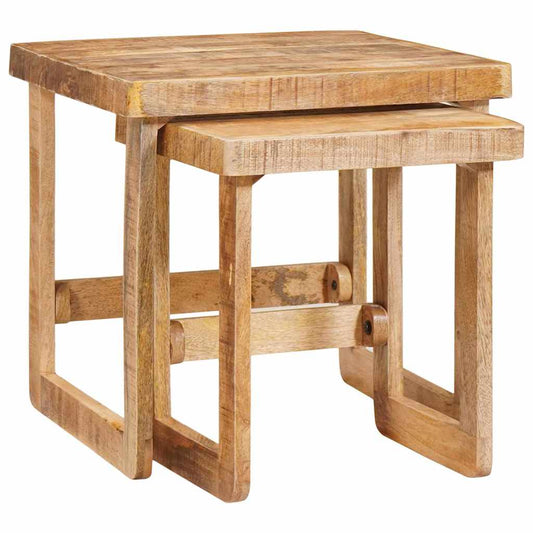Tavoli da Fine Marrone legno massello di mango