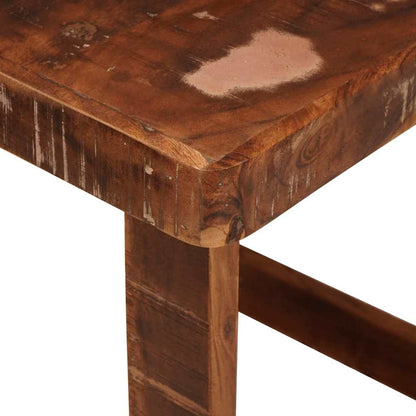 Tavoli da Fine Multicolore legno massello di riciclo