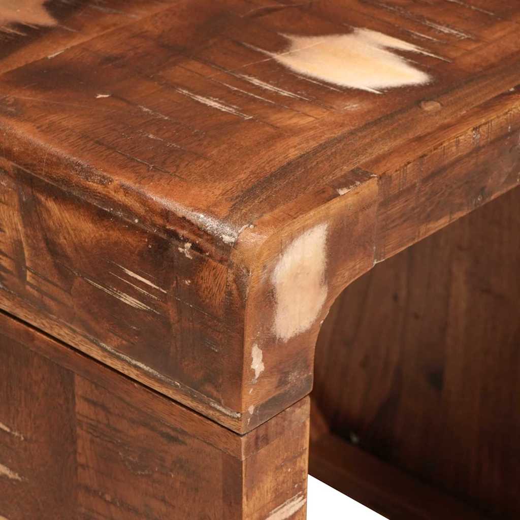 Tavoli da Fine Multicolore legno massello di riciclo