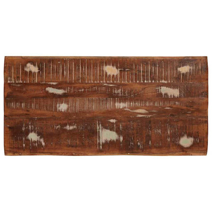 Tavoli da annidamento 3 pcs legno massello di riciclo