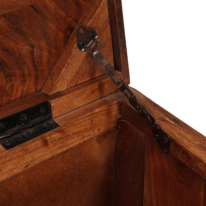 Scatola di Stoccaggio Multicolore legno massello di riciclo