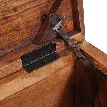 Scatola di Stoccaggio Multicolore legno massello di riciclo