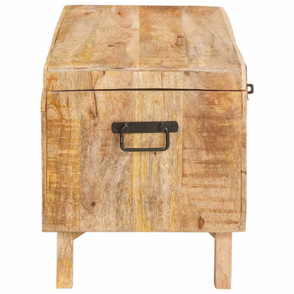Scatola di Stoccaggio 70 x 35 x 40 cm legno massello di mango