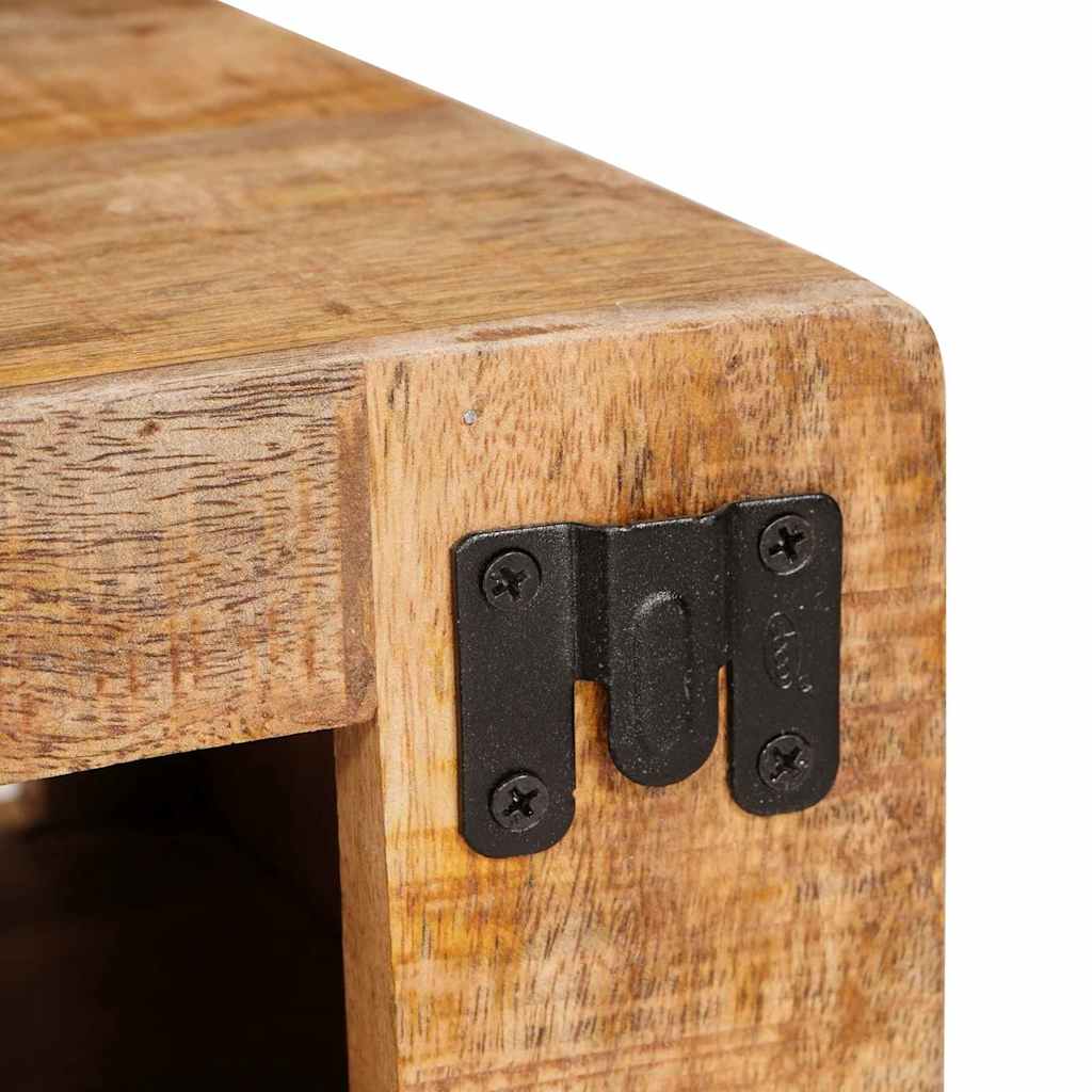 Portabottiglie Marrone 44 x 30 x 35 cm legno massello di mango