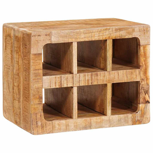 Portabottiglie Marrone 44 x 30 x 35 cm legno massello di mango