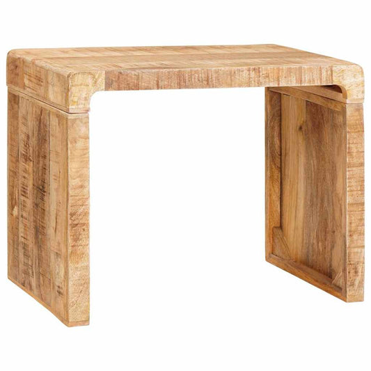 Tavolino Marrone 60 x 35 x 45 cm legno massello di mango