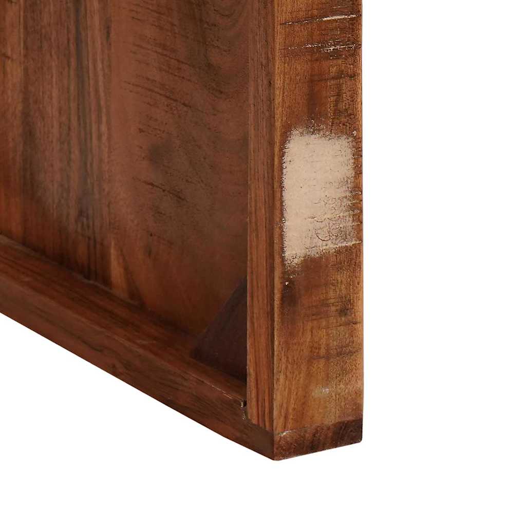 Tavolino 60 x 35 x 45 cm legno massello di riciclo