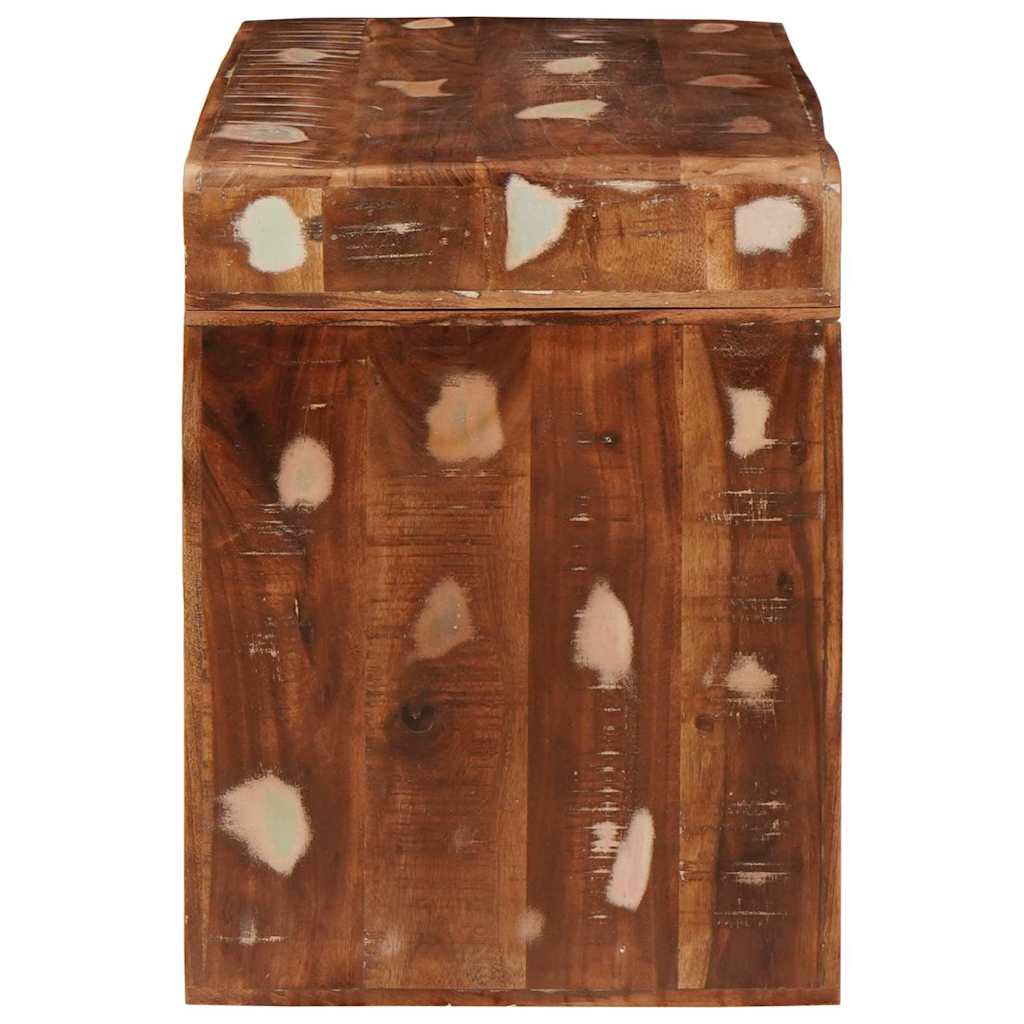 Tavolino 60 x 35 x 45 cm legno massello di riciclo