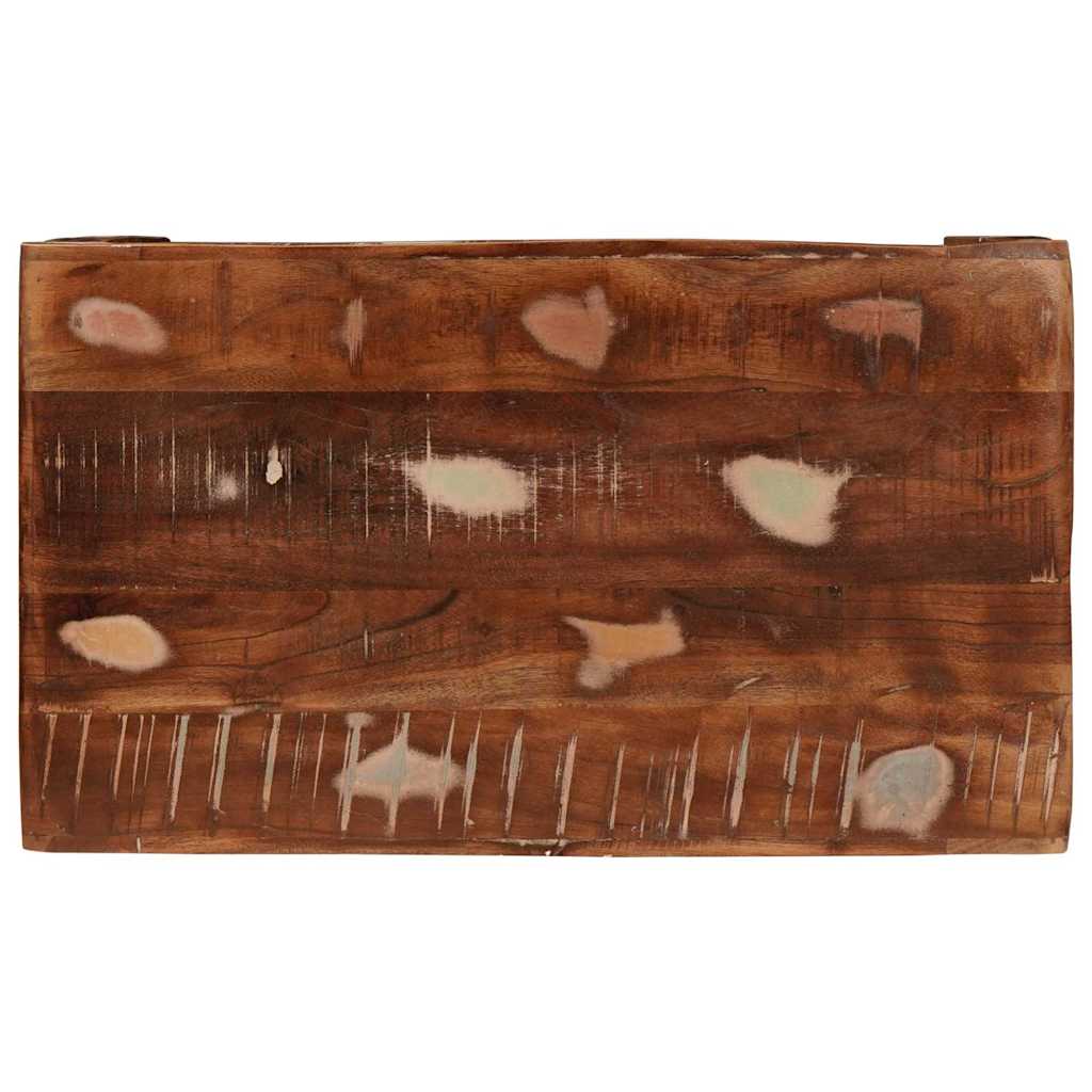 Tavolino 60 x 35 x 45 cm legno massello di riciclo