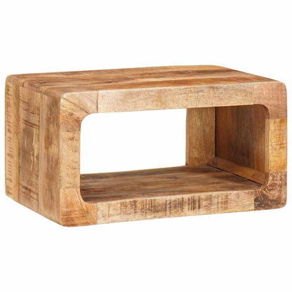 Comodini 45 x 30 x 24 cm legno massello di mango