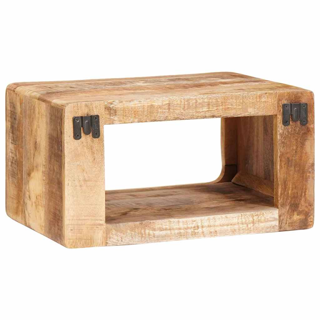 Comodini 45 x 30 x 24 cm legno massello di mango