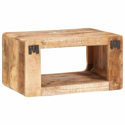 Comodini 45 x 30 x 24 cm legno massello di mango
