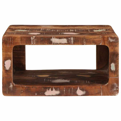 Comodino 2 pz Marrone 45 x 30 x 24 cm Legno Recuperato Massello
