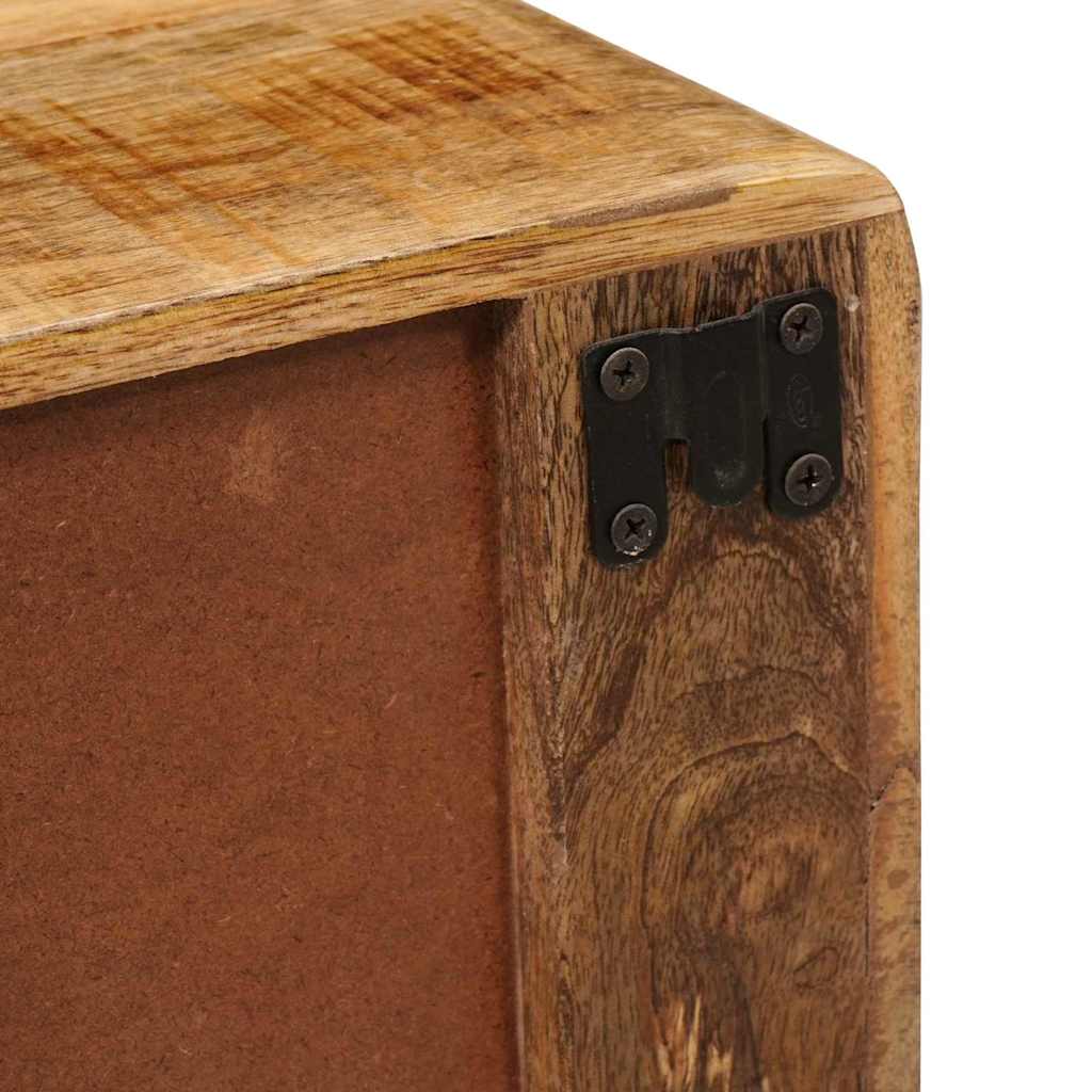 Mobiletto da comodino a parete Marrone 40 x 30 x 36 cm