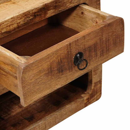 Mobiletto da comodino a parete Marrone 40 x 30 x 36 cm