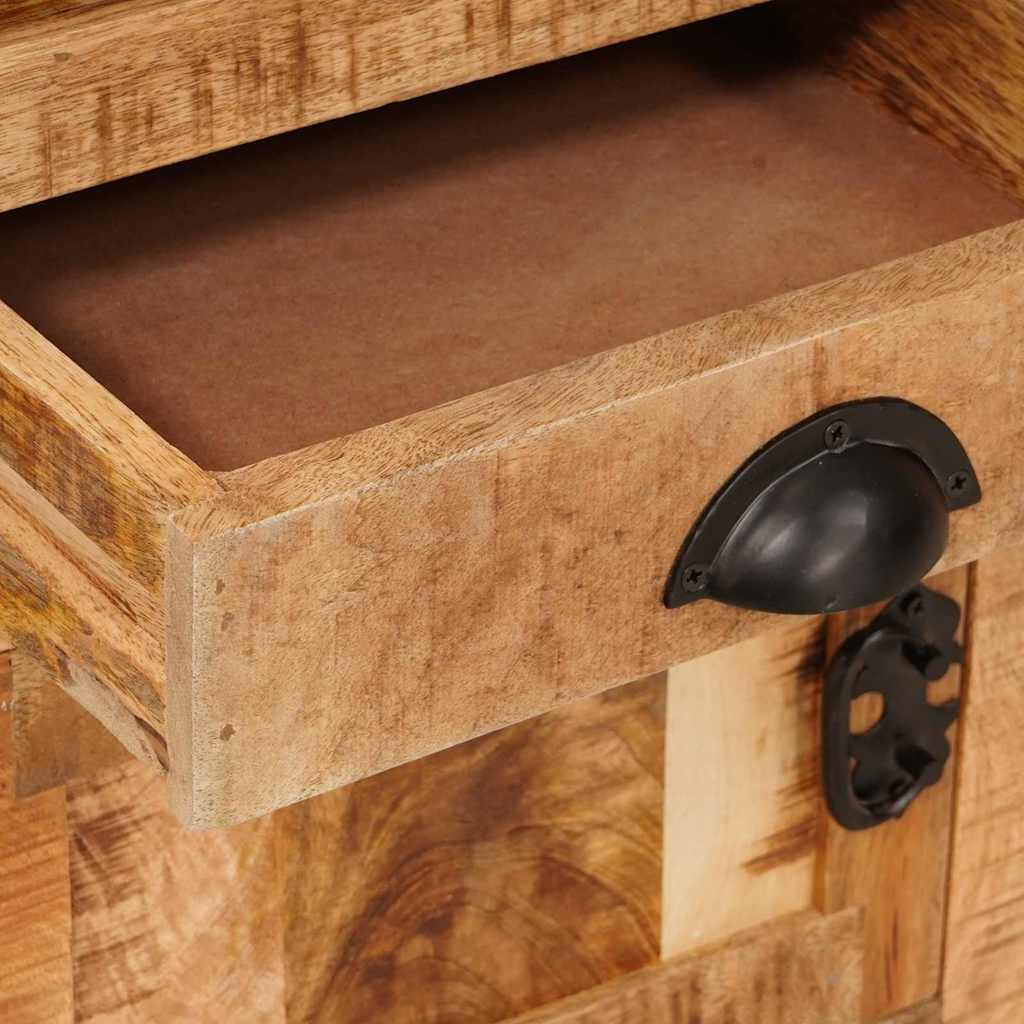Credenza Marrone 40 x 30 x 120.5 cm legno massello di mango