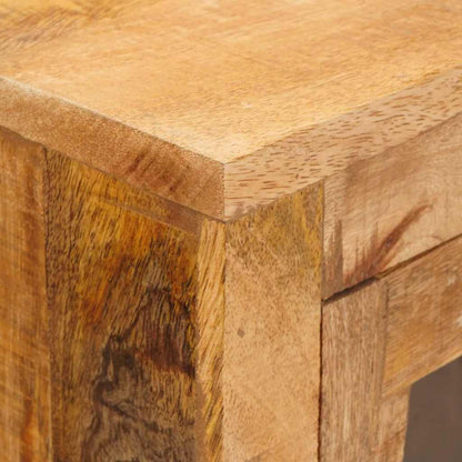 Credenza Marrone 40 x 30 x 120.5 cm legno massello di mango