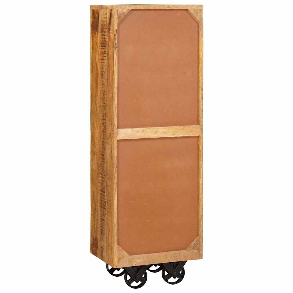 Credenza Marrone 40 x 30 x 120.5 cm legno massello di mango