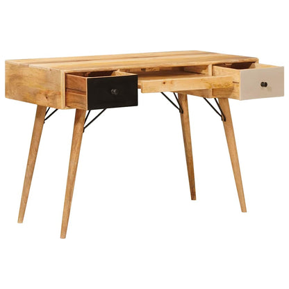 Scrivania Marrone 110 x 55 x 76 cm Legno di mango massello