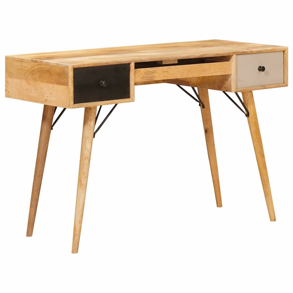 Scrivania Marrone 110 x 55 x 76 cm Legno di mango massello
