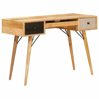 Scrivania Marrone 110 x 55 x 76 cm Legno di mango massello