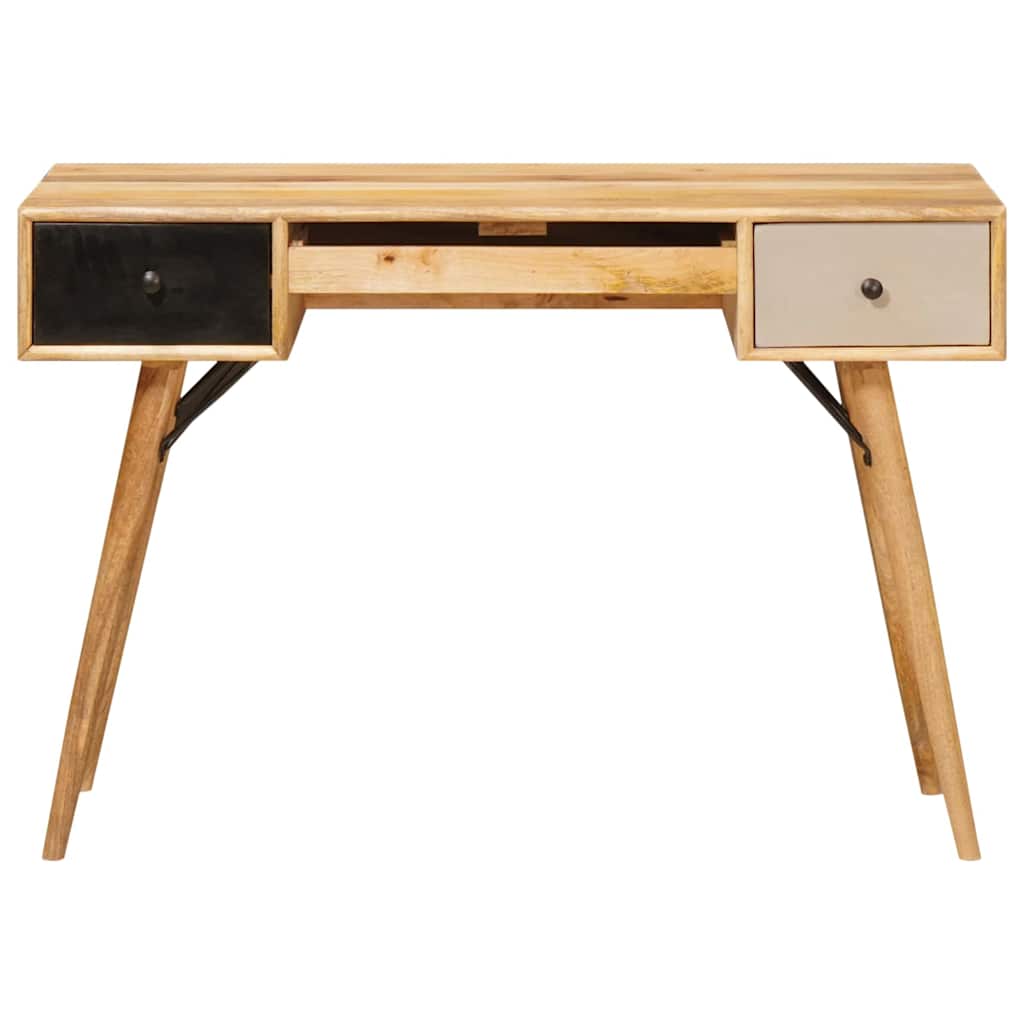 Scrivania Marrone 110 x 55 x 76 cm Legno di mango massello