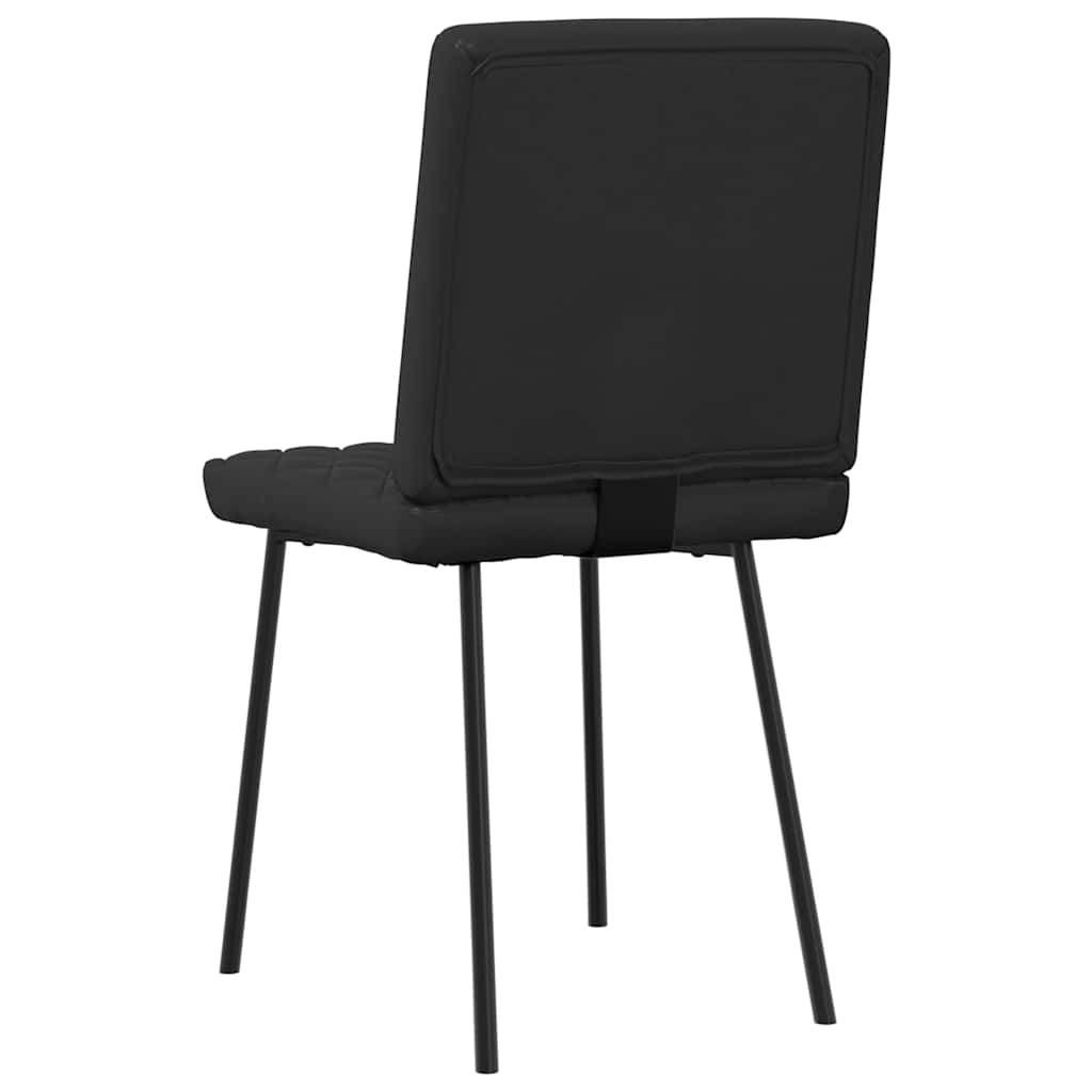 Sedie da Pranzo 2 pz Nere in Similpelle | homemem39