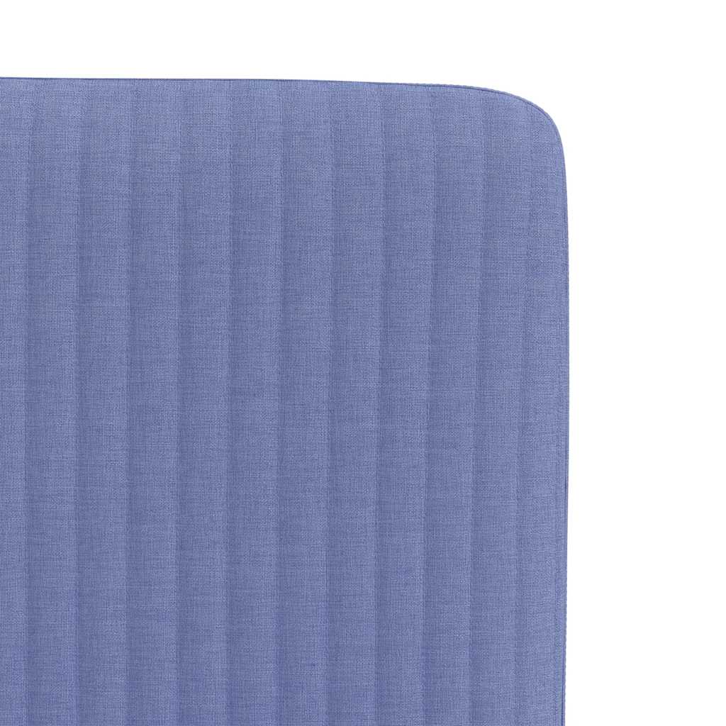 Sedie da Pranzo 2 pz Blu Jeans in Tessuto | homemem39