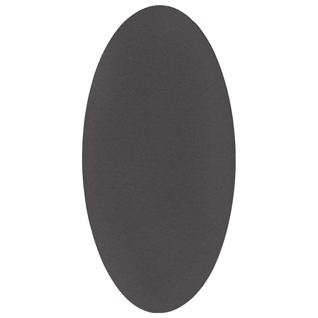 Tappeto HUARTE Antracite 80 x 150 cm Poliestere