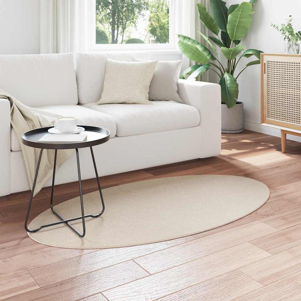 Tappeto HUARTE Beige 80 x 150 cm 100% Poliestere | homemem39