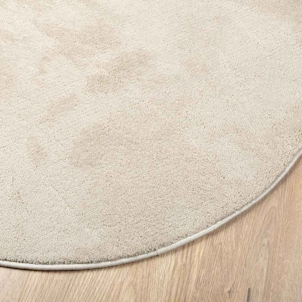 Tappeti per area Ovale HUARTE Beige 160 x 230 cm | homemem39